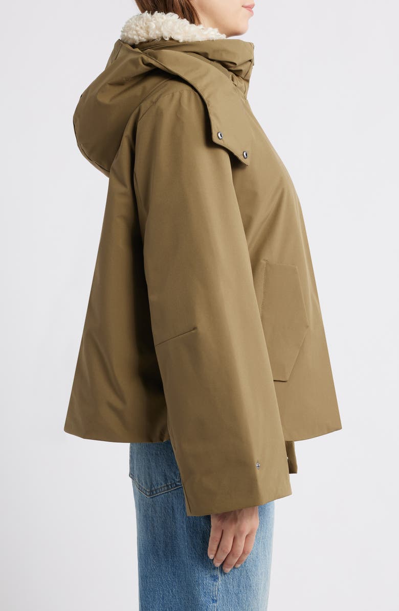 Brooklyn Industries Insulated Jacket with Removable Hood, Alternate, color, Dusky Green