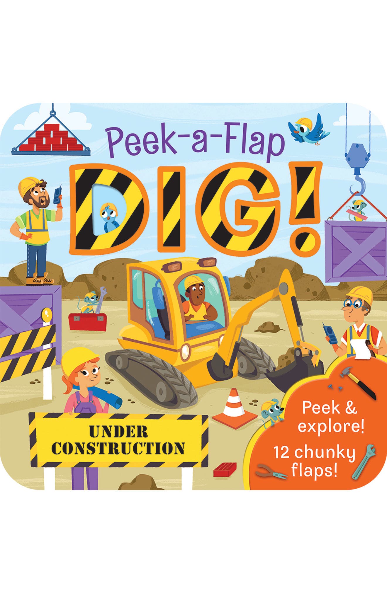 COTTAGE DOOR PRESS Dig! Peek-a-Flap Book | Nordstromrack