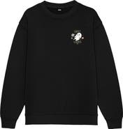 Dalix Ghost Garden Fleece Sweatshirt