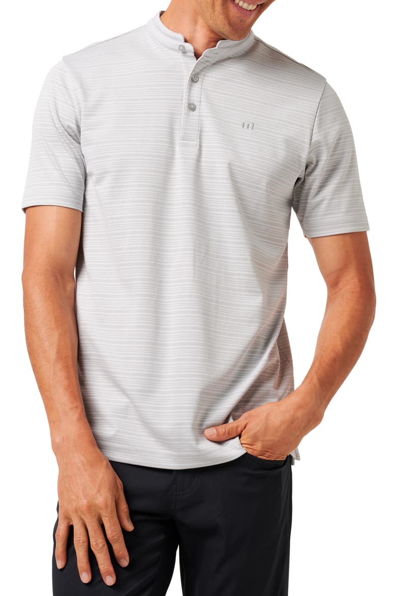 Sunny Days Ahead Stripe Blade Collar Polo, Main, color, MICRO CHIP