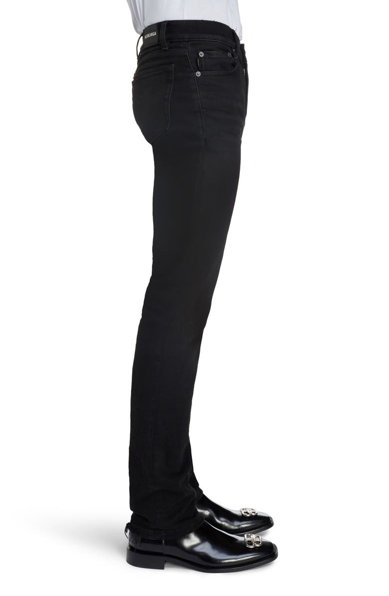 Balenciaga Five-Pocket Skinny Jeans, Alternate, color,