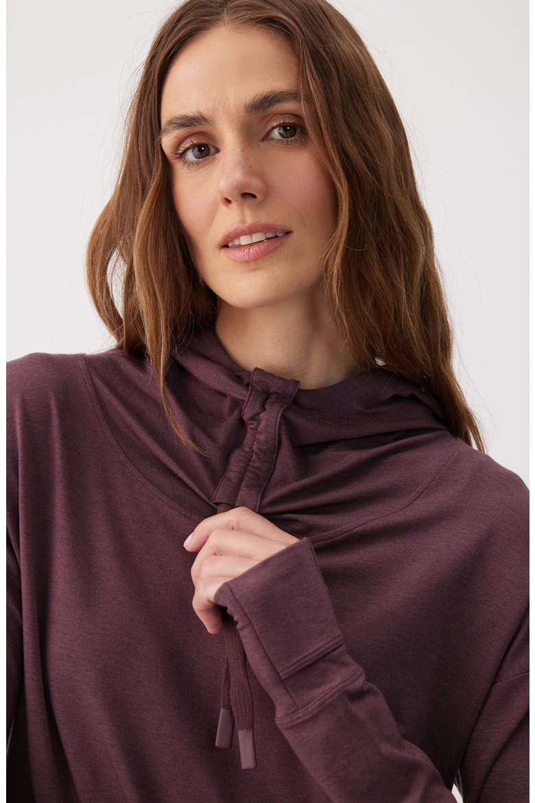 Dynamic Hoodie, Alternate, color, MULBERRY