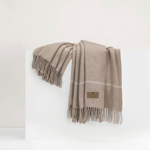 Lands Downunder Window Cashmere Throw In Brown