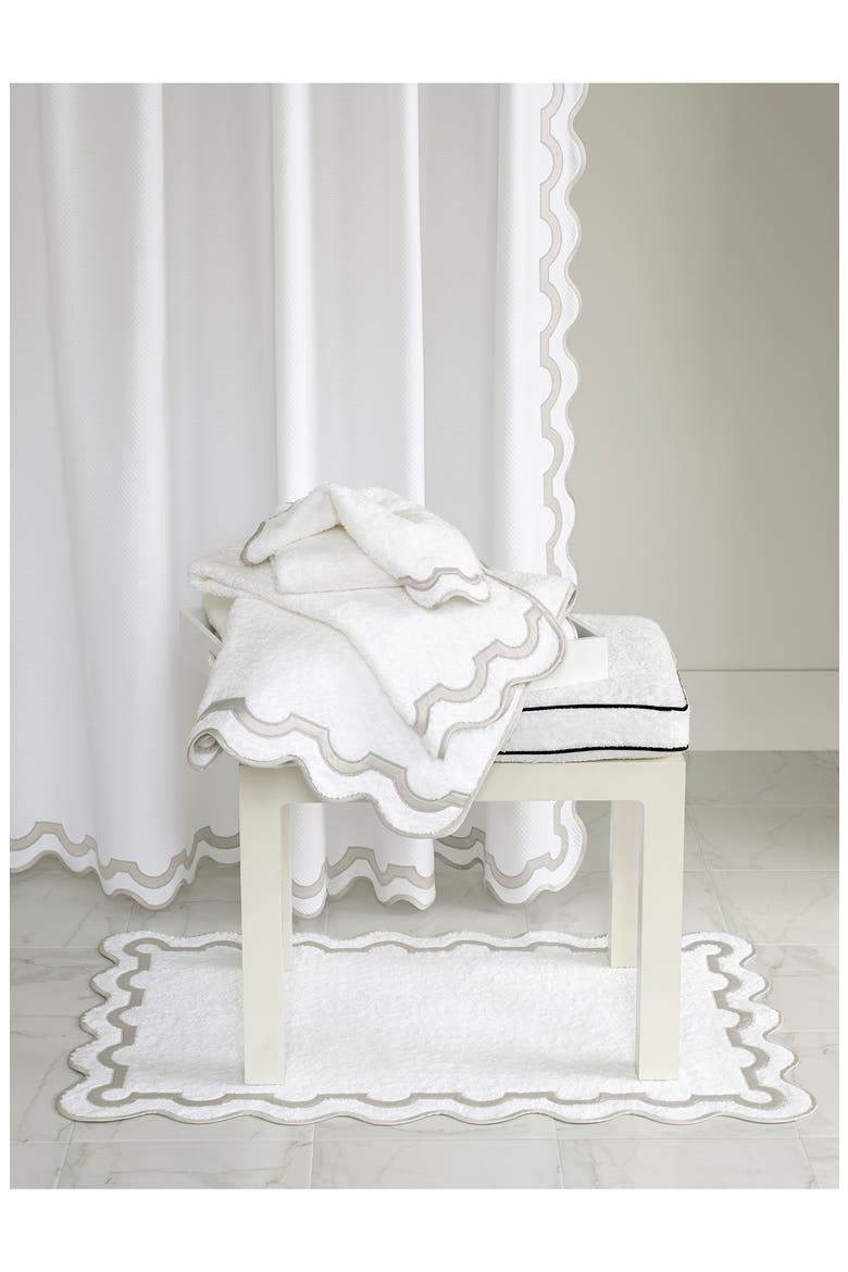 Mirasol Hand Towel, Alternate, color, SILVER