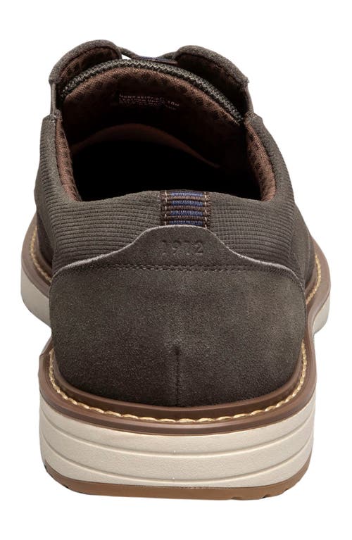 Nunn Bush Griff Plain Toe Derby In Gunmetal