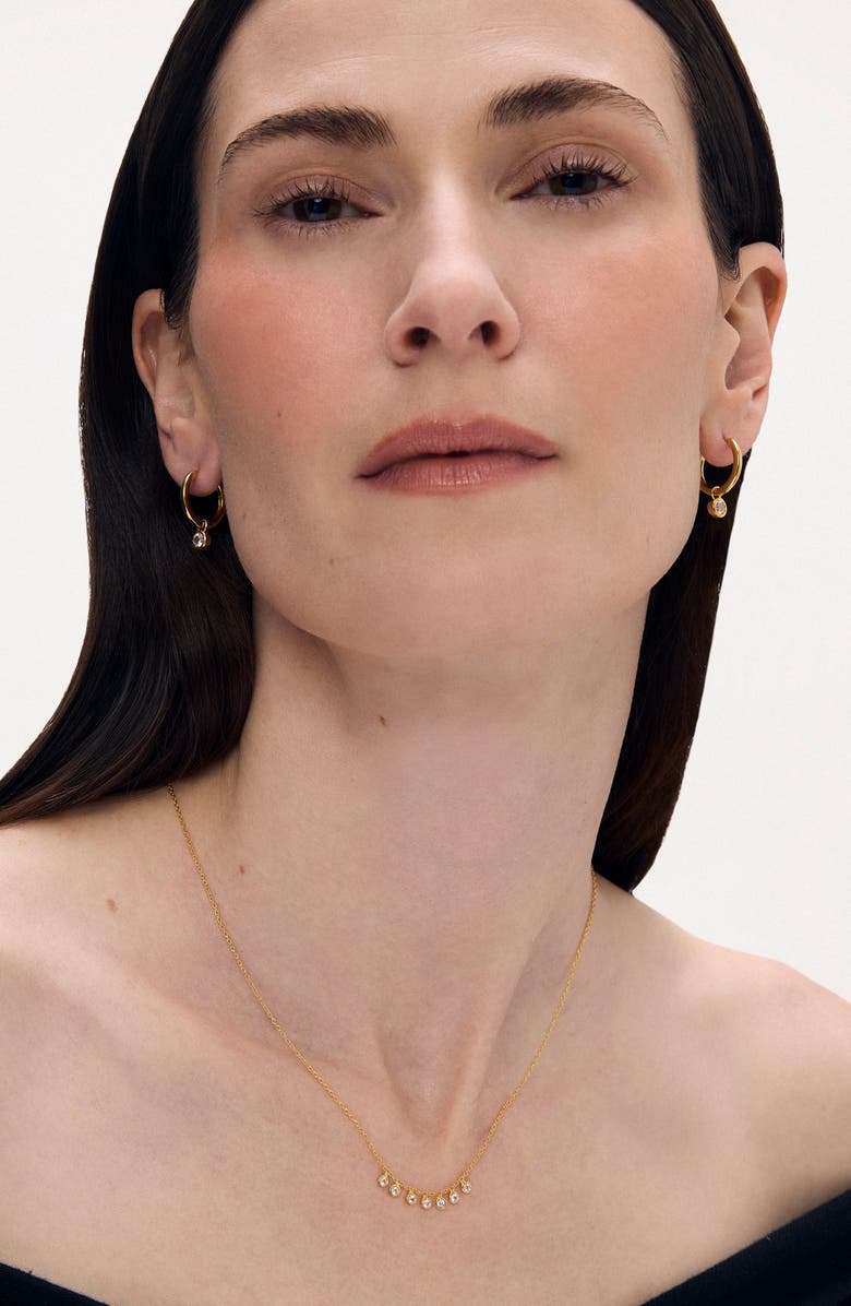 Dean Davidson Mini Orsay Charm Necklace, Alternate, color, Clear