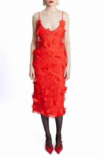 Bardot Adei Lace Midi Dress