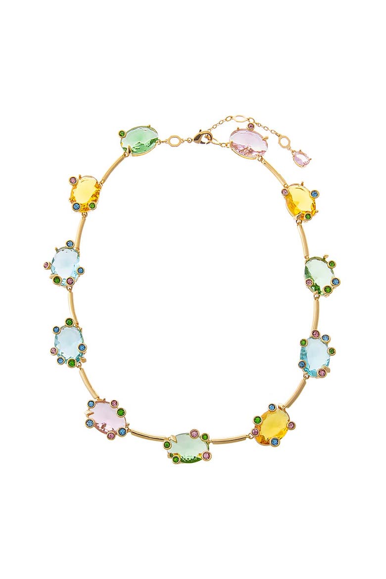 Chocker Wire BY ADINA EDEN Multi Color Oval Wire Tennis Necklace (Women) | Nordstrom
