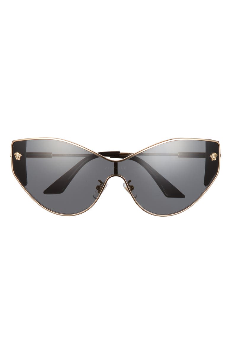 Versace 47mm Cat Eye Sunglasses, Main, color, Gold