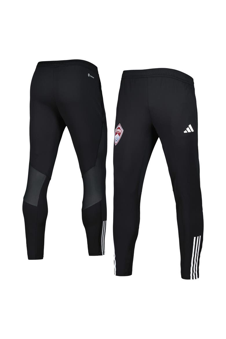 Men's adidas Black Colorado Rapids 2023 On-Field Team Crest AEROREADY Training Pants, Main, color, Black