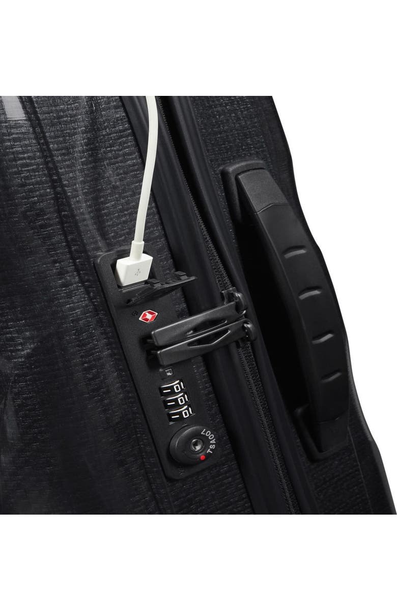 Samsonite C-LITE Hardside Carry-On Spinner Luggage, Alternate, color, Black