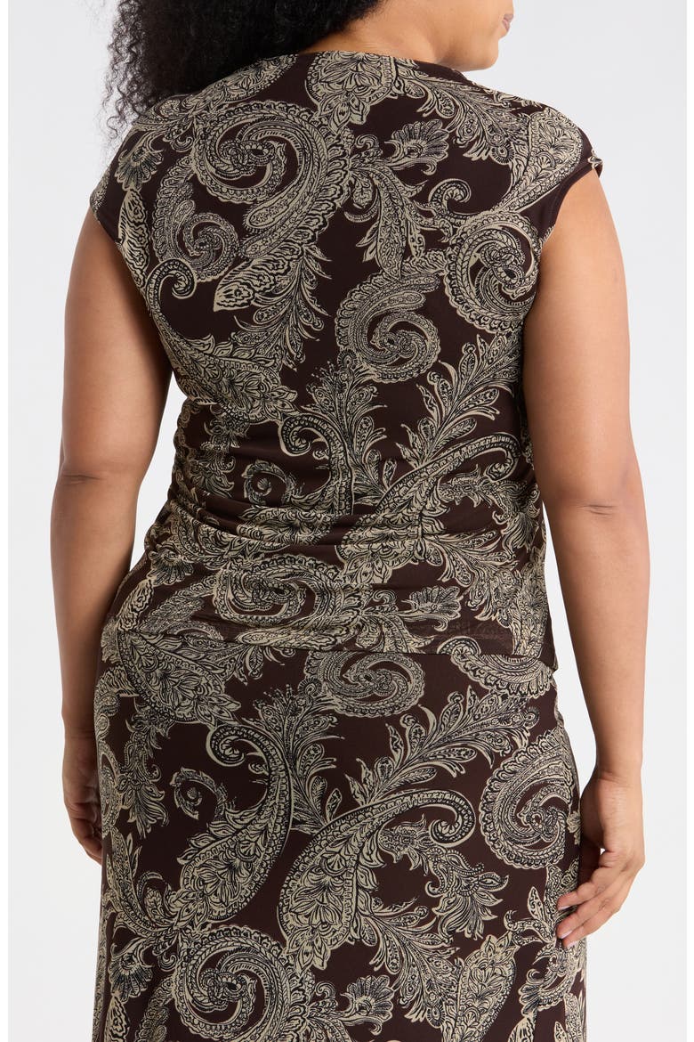 On the Way Sleeveless Top, Alternate, color, BAILEY CHIP BROWN