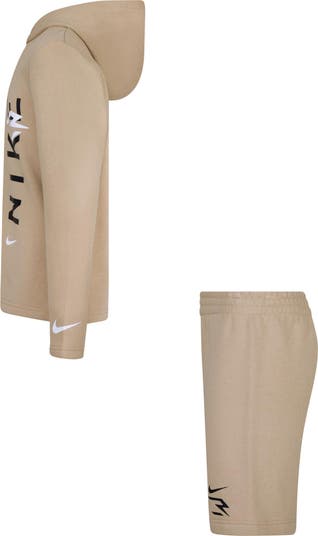 Kids' Logo Pullover Hoodie & Shorts Set