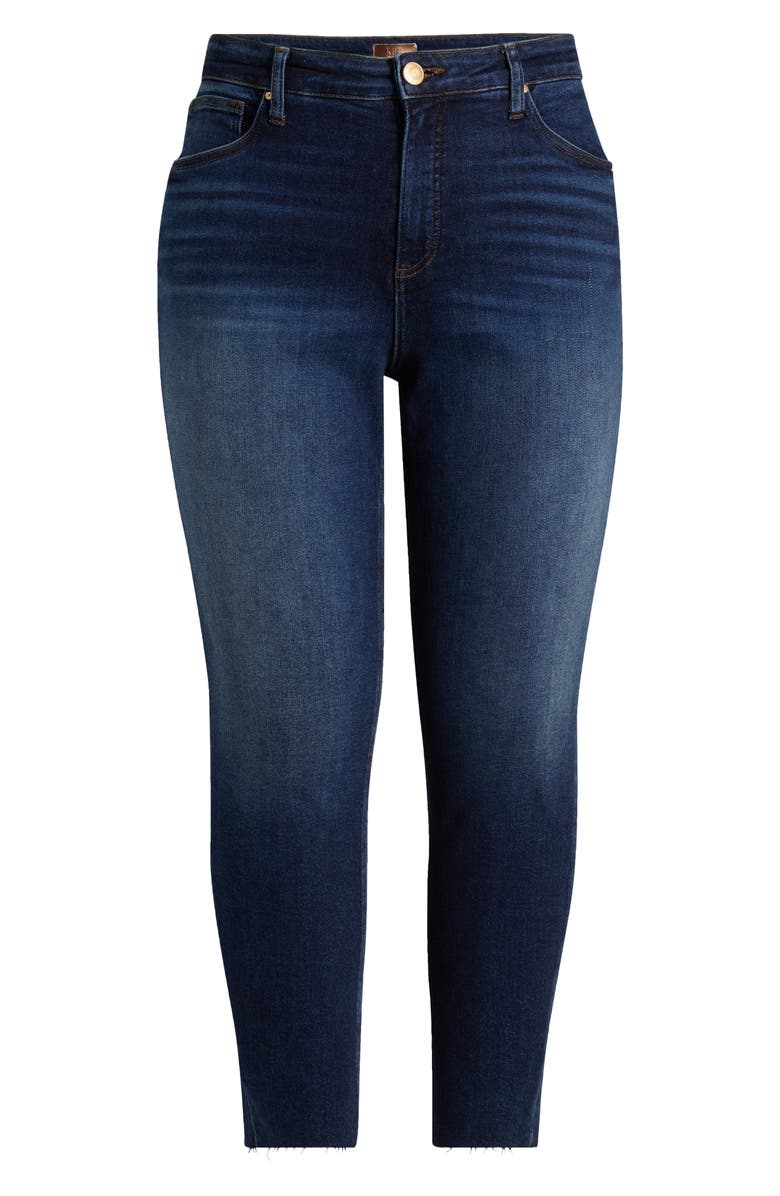 KUT from the Kloth Rachael Fab Ab High Waist Crop Mom Jeans, Alternate, color, Peerless