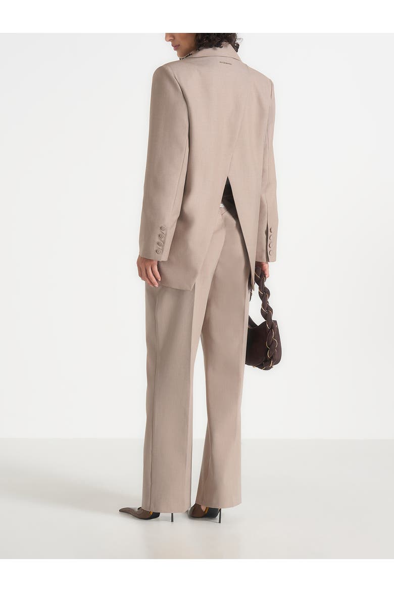 Elena Boxy Blazer, Alternate, color, Taupe
