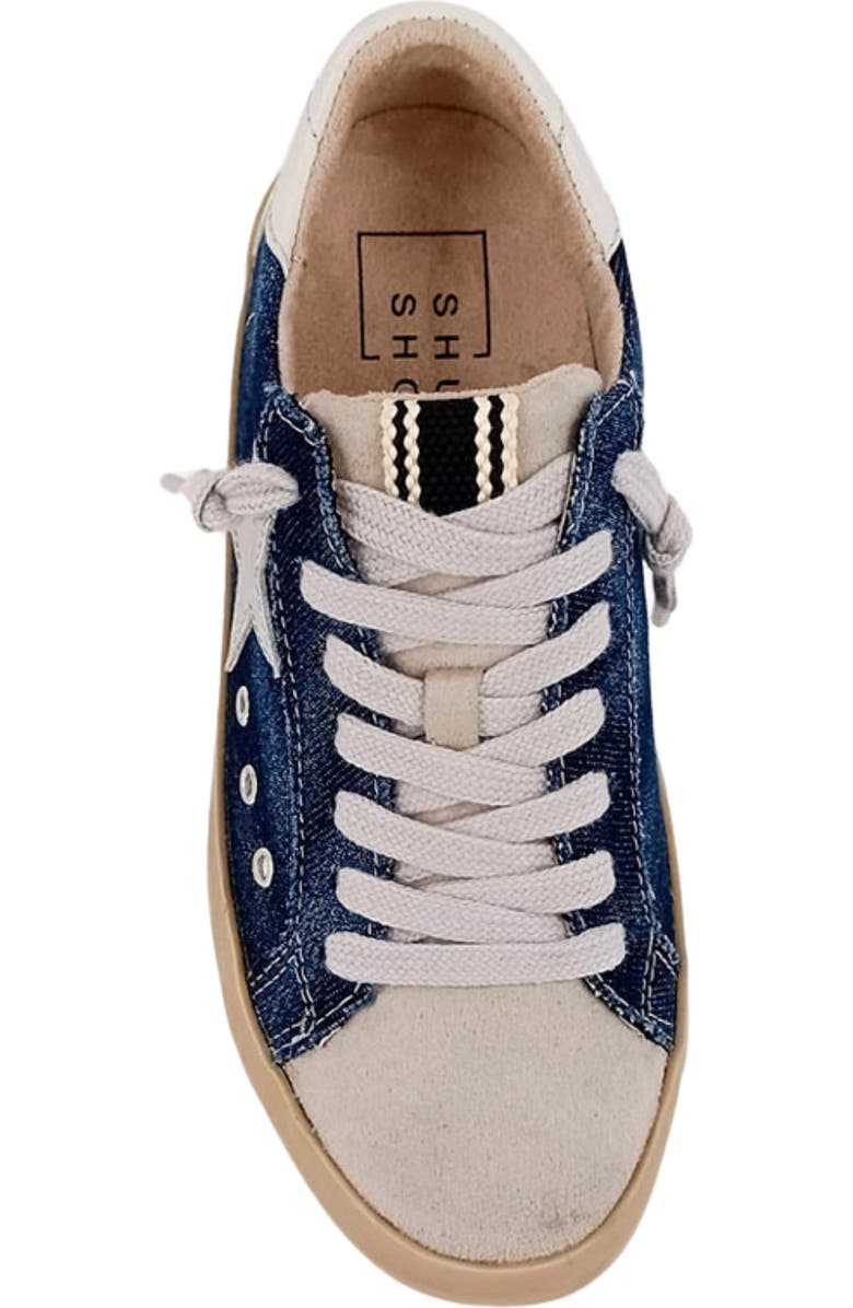 SHUSHOP Kids' Paula Sneaker, Alternate, color, Dark Denim