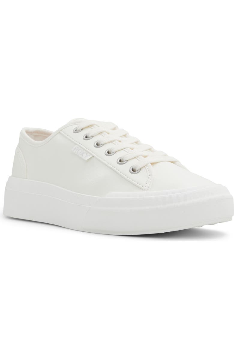 Roxy Marina Sneaker, Main, color, White