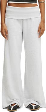 Cotton On Women's Fold Over Waistband Sweatpant