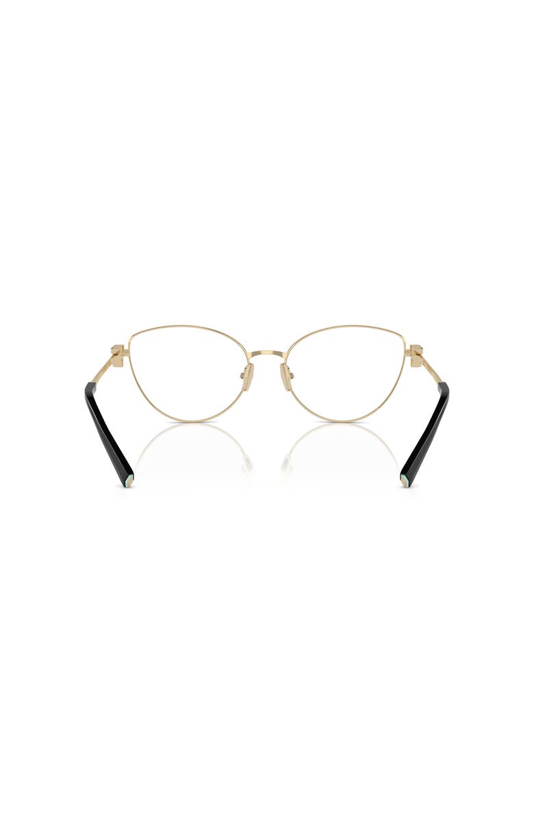 Tiffany & Co. 54mm Cat Eye optical glasses, Alternate, color, Black