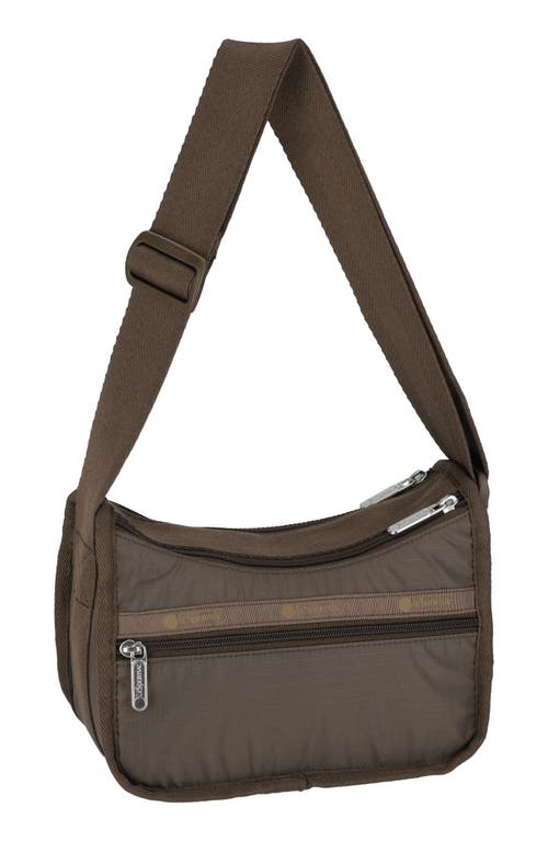 Lesportsac Everyday Nylon Satchel Bag In Brown