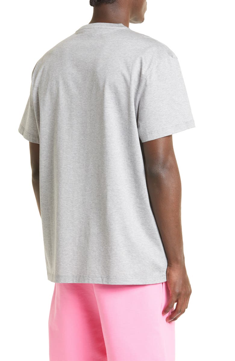 McQueen Embroidered Logo Cotton T-Shirt, Alternate, color,