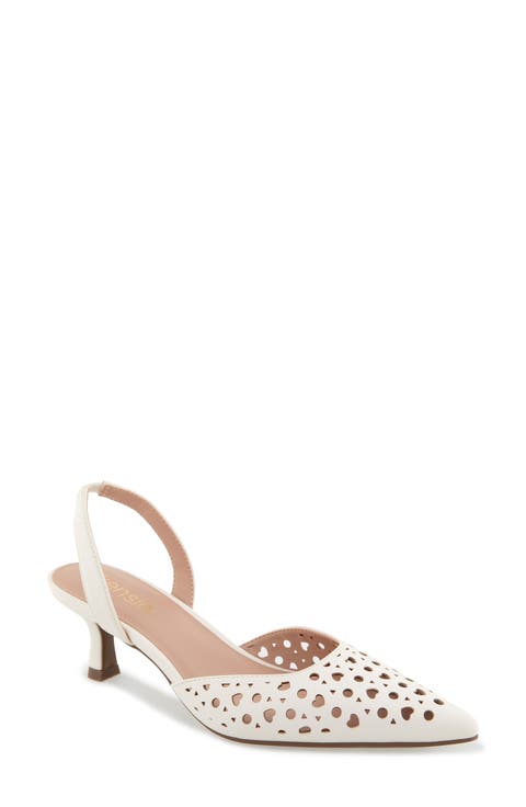 Ocean Cutout Slingback Pump (Women)