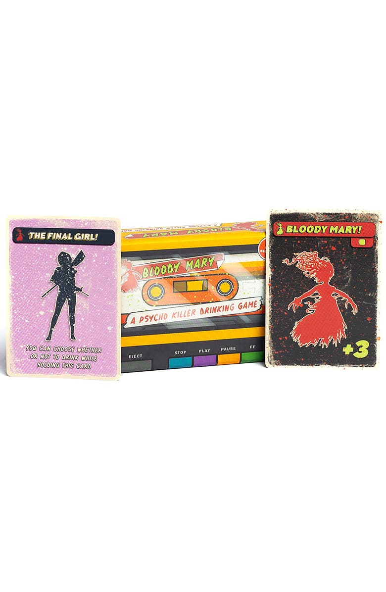 Psycho Killer Bloody Mary Horror Drinking Card Game, Alternate, color, Multicolored
