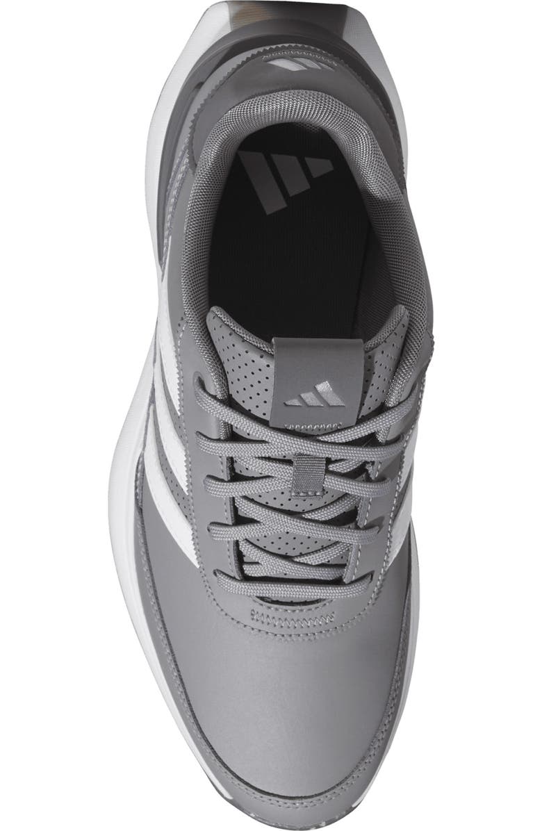 adidas S2G 24 Waterproof Leather Spikeless Golf Shoe, Alternate, color, Grethr/Ftw