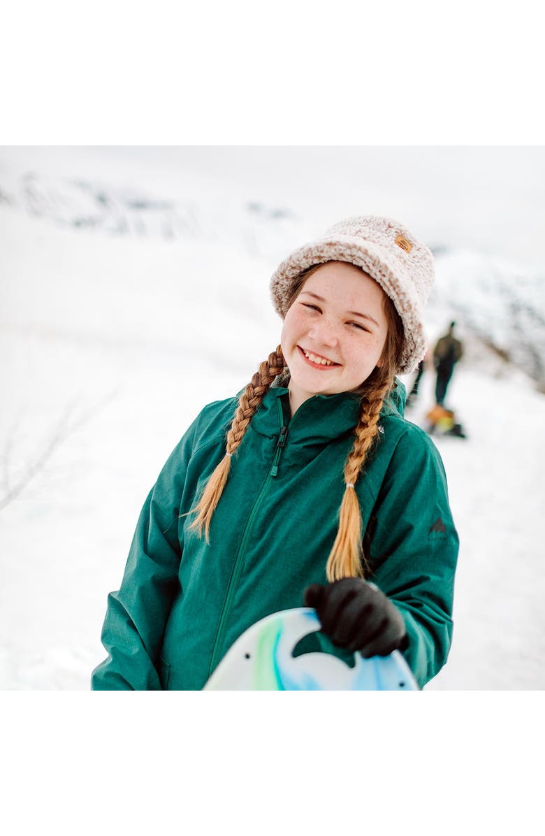 Turtle Fur Youth Stomp Fleece Bucket Hat, Alternate, color, Natural