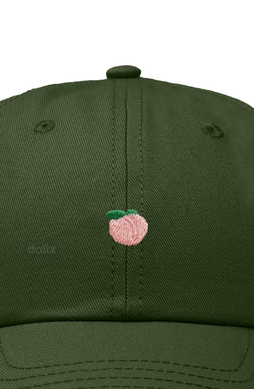 Dalix Lil Peach Dad Cap In Green