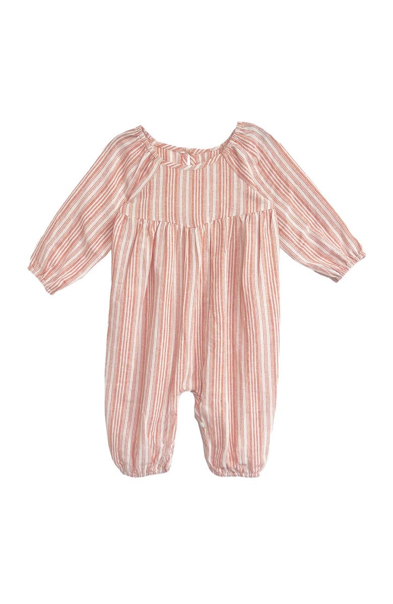 Mabel + Honey Claire Romper, Main, color, Orange