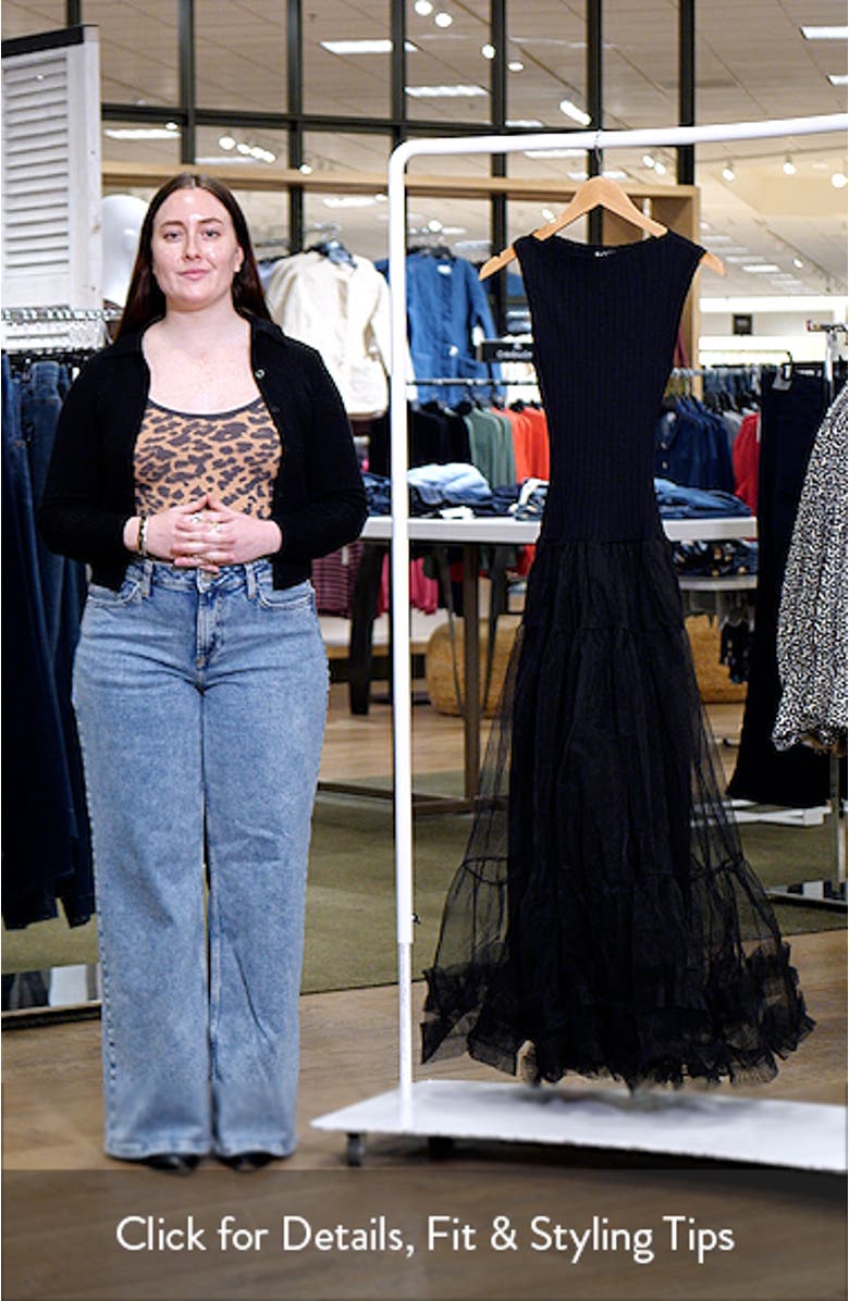 Darcy Mixed Media Tulle Gown, sales video thumbnail