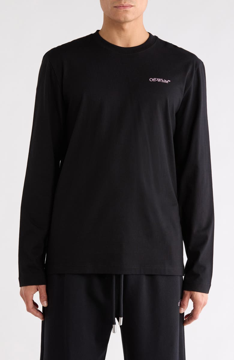 Off-White Vanish Arrow Skate Long Sleeve T-Shirt, Main, color, 