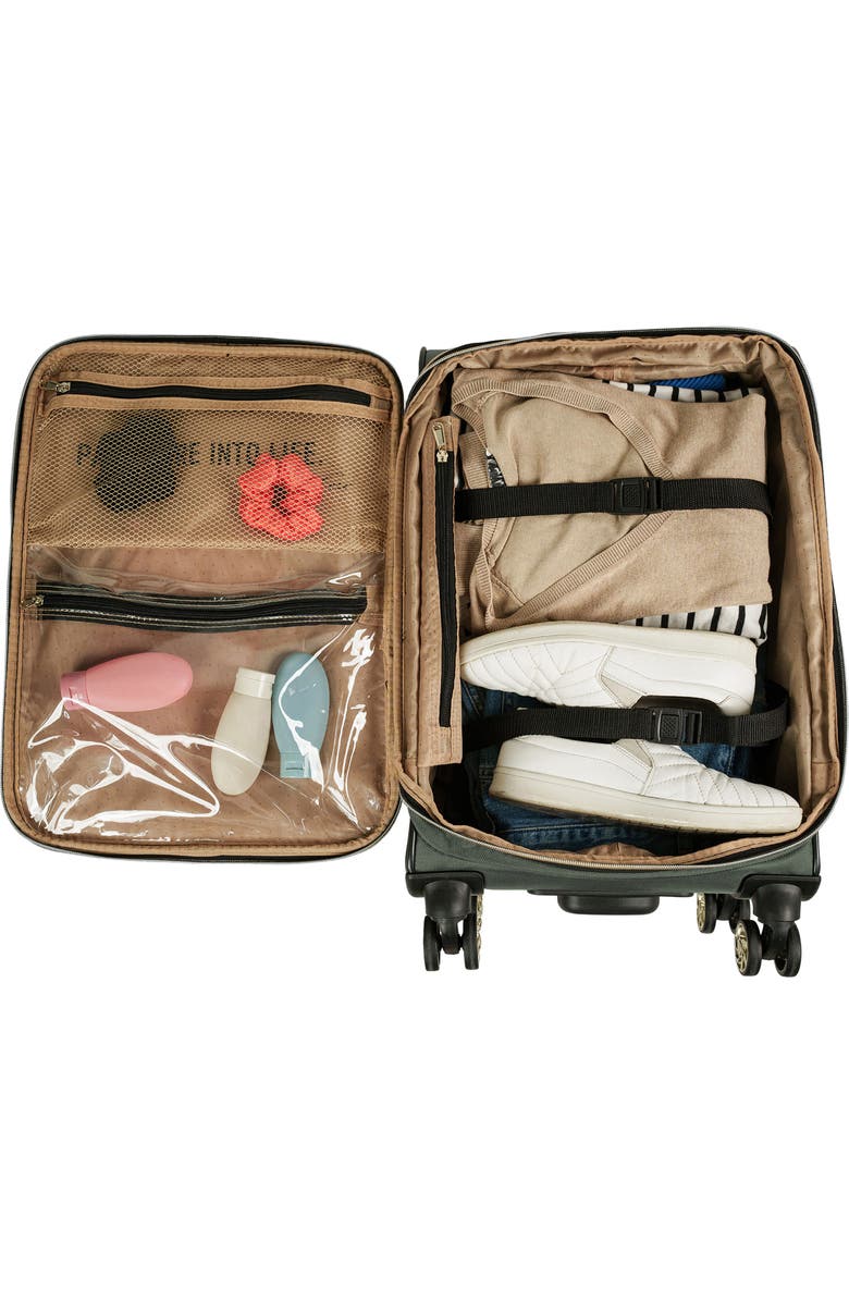 Kenneth Cole Chelsea 24-Inch Softside Spinner Luggage, Alternate, color, Olive