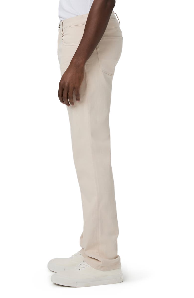 PAIGE Transcend Normandie Straight Stretch Jeans, Alternate, color, Sea Shell