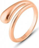 Spero London Signature Sterling Silver Stacking Snake Ring