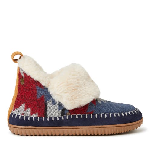 Dearfoams Moritz Bootie Slipper In Multi