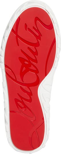 関送込 Christian Louboutin Choukario ロゴ スニーカー Choukario - Sneakers - Fabric and rubber - Black - Men
