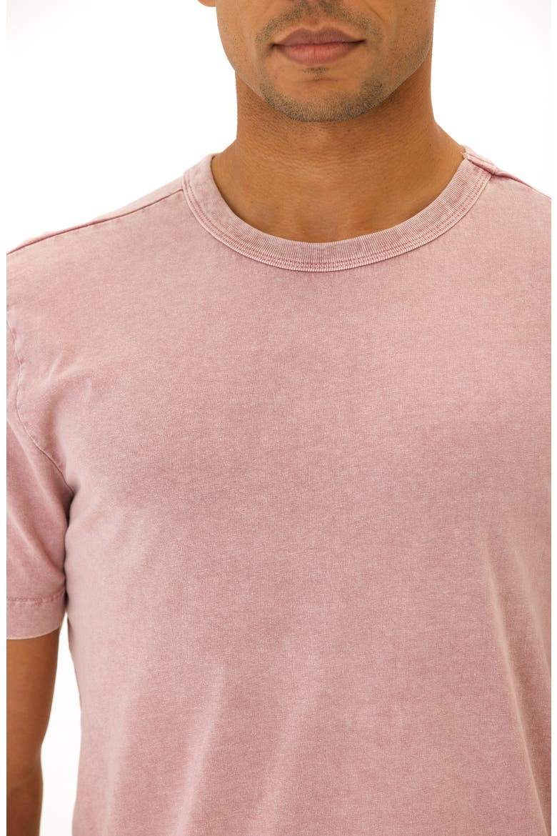 Shawn Mineral Wash Cotton T-Shirt, Alternate, color, CHERRY BLOSSOM