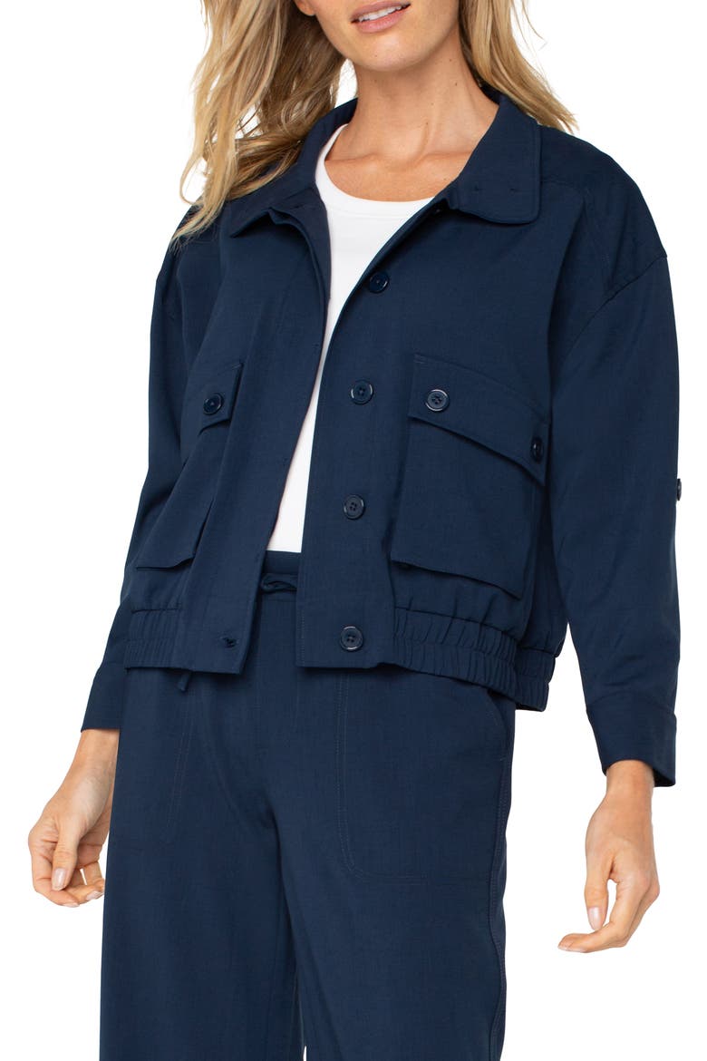 Utility Jacket, Alternate, color, DARK NAVY