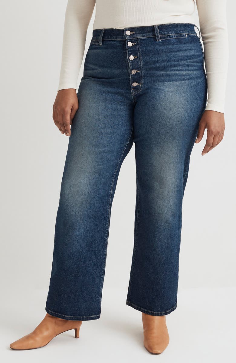 Madewell The Perfect Vintage High Waist Wide Leg Jeans, Alternate, color,