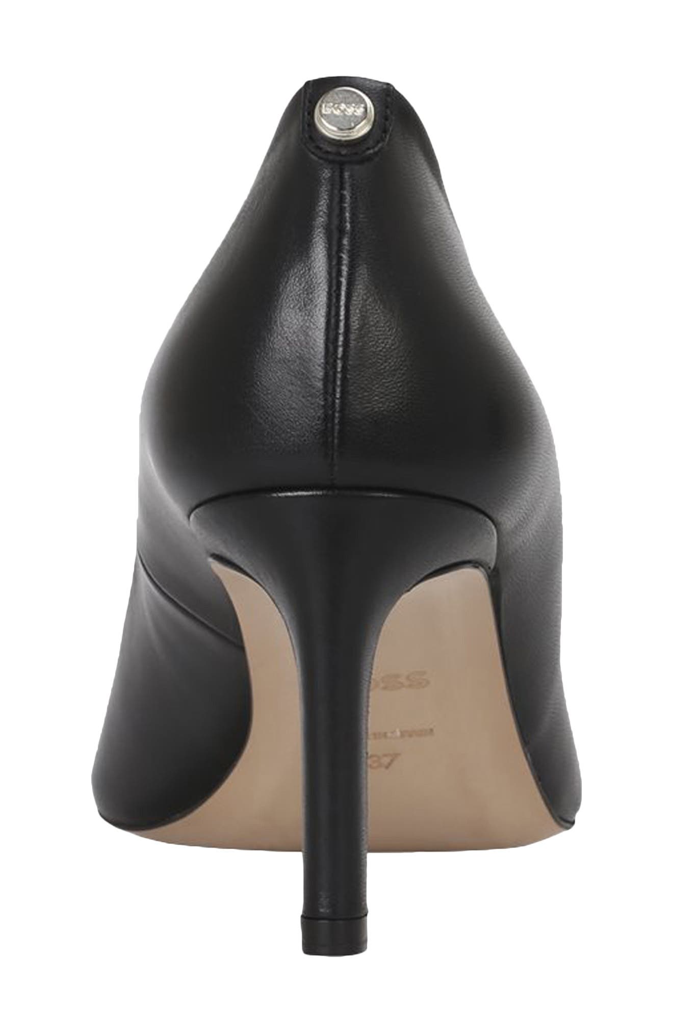 BOSS Janet Pointed Toe Pump, Alternate, color, Black