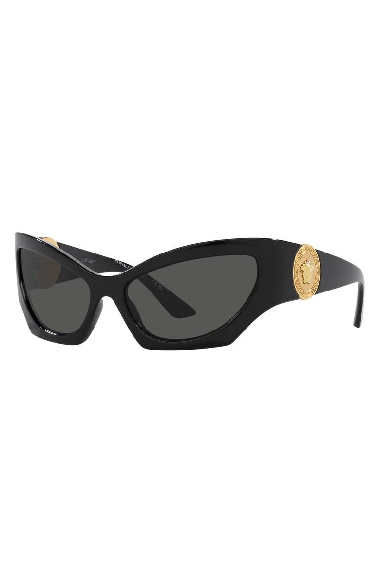 Versace 60mm Cat Eye Sunglasses, Alternate, color, 