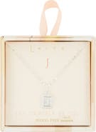 Leith Initial Pendant Necklace