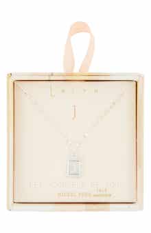 Leith Initial Pendant Necklace