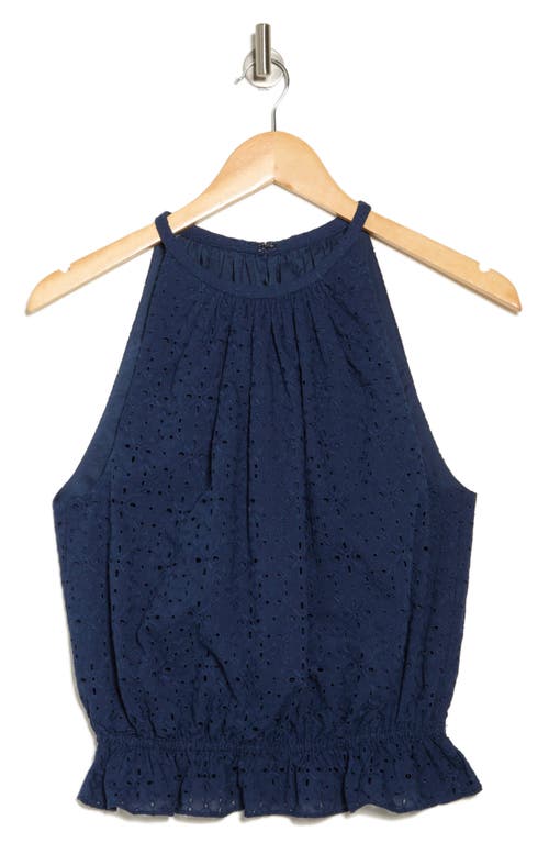 RAMY BROOK RAMY BROOK SIDNEE EYELET EMBROIDERED COTTON TANK 