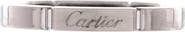 Pre-Owned Cartier Maillon Panthere Band Ring 18K White Gold