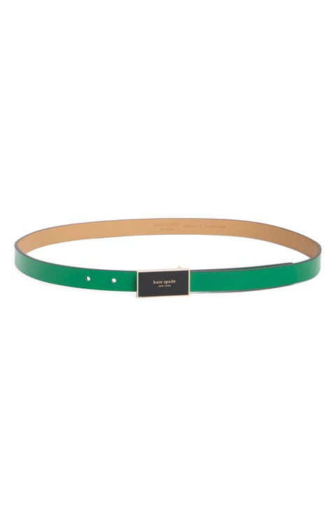 enamel logo plaque belt