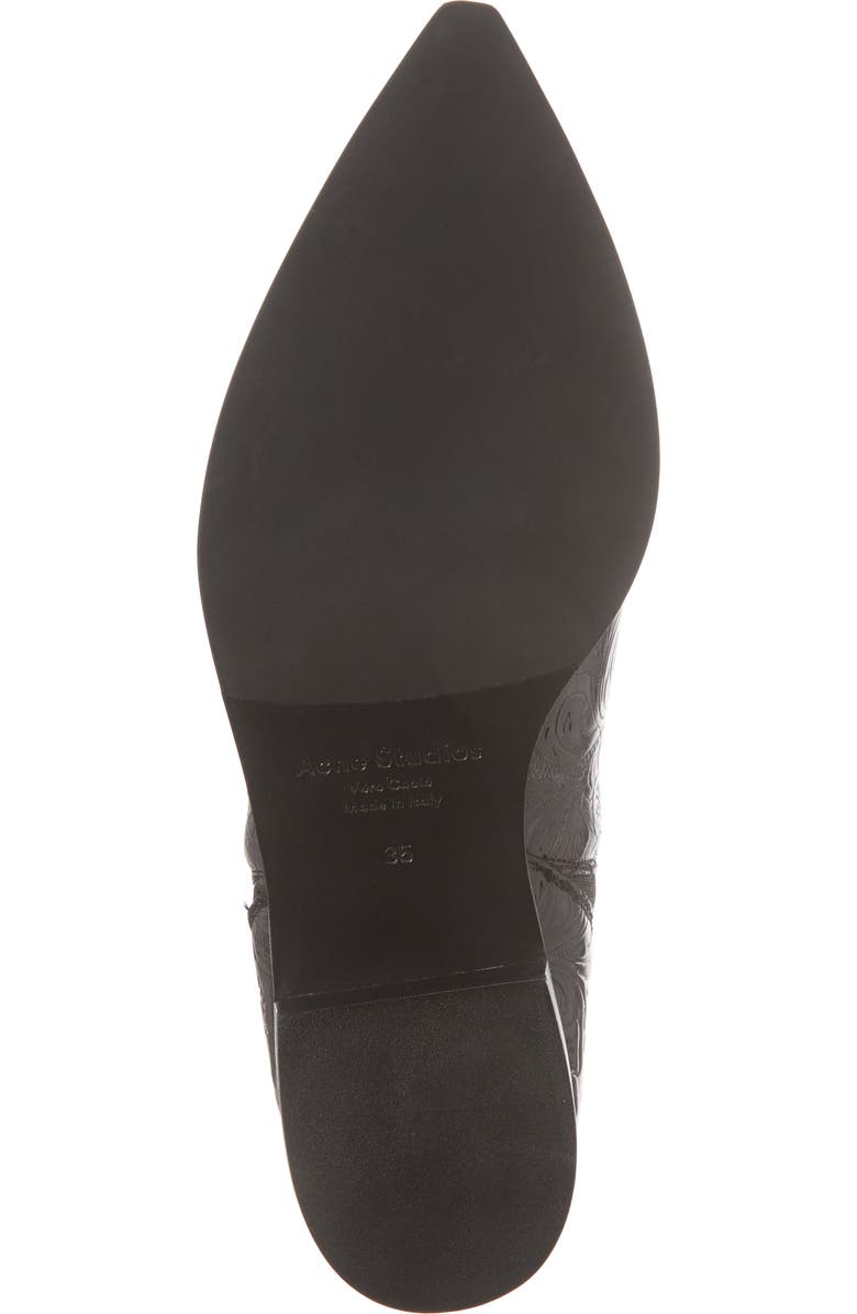 Acne Studios Jensen Pointy Toe Bootie, Alternate, color,