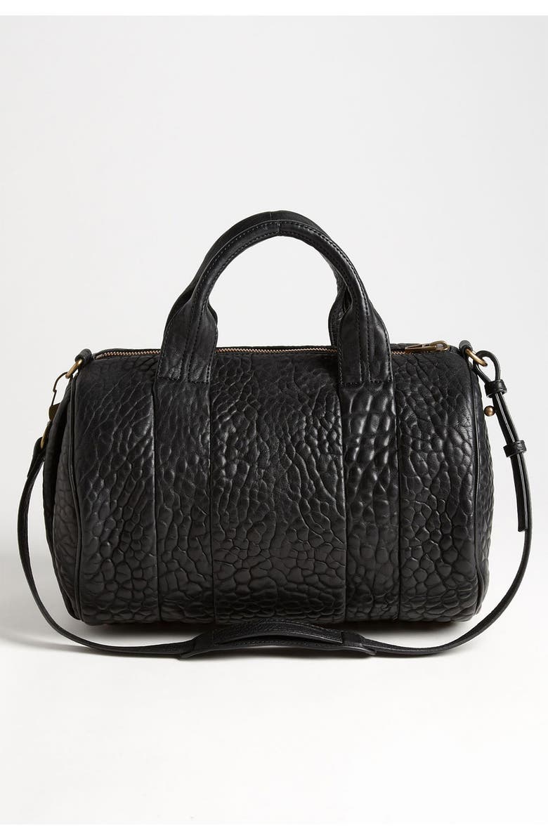 Alexander Wang 'Rocco - Antique Brass' Leather Satchel, Alternate, color,